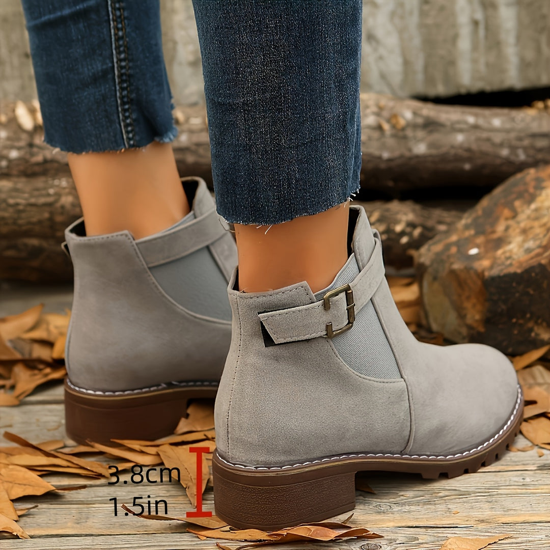 Desiree - Cushioned Insole Ankle Boots