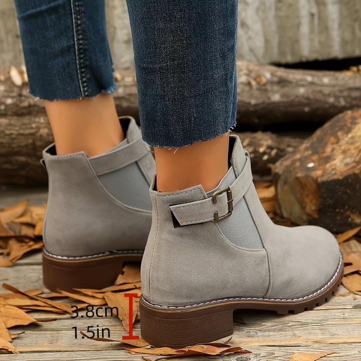 Desiree - Cushioned Insole Ankle Boots