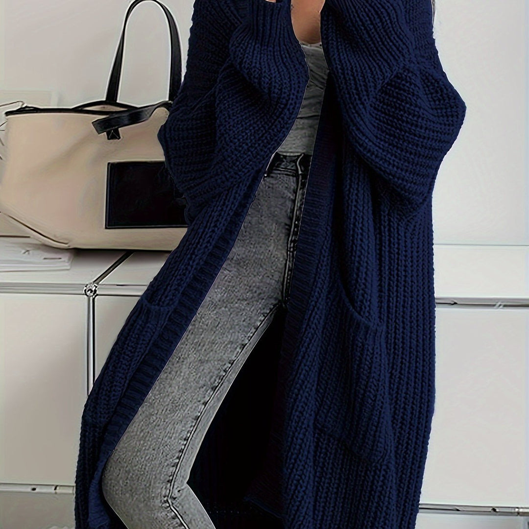 Cammy | Long Open Front Cardigan