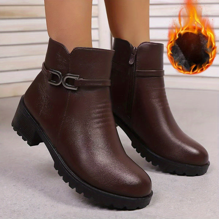 Suzanne - Winter Outdoor Ankle Boots