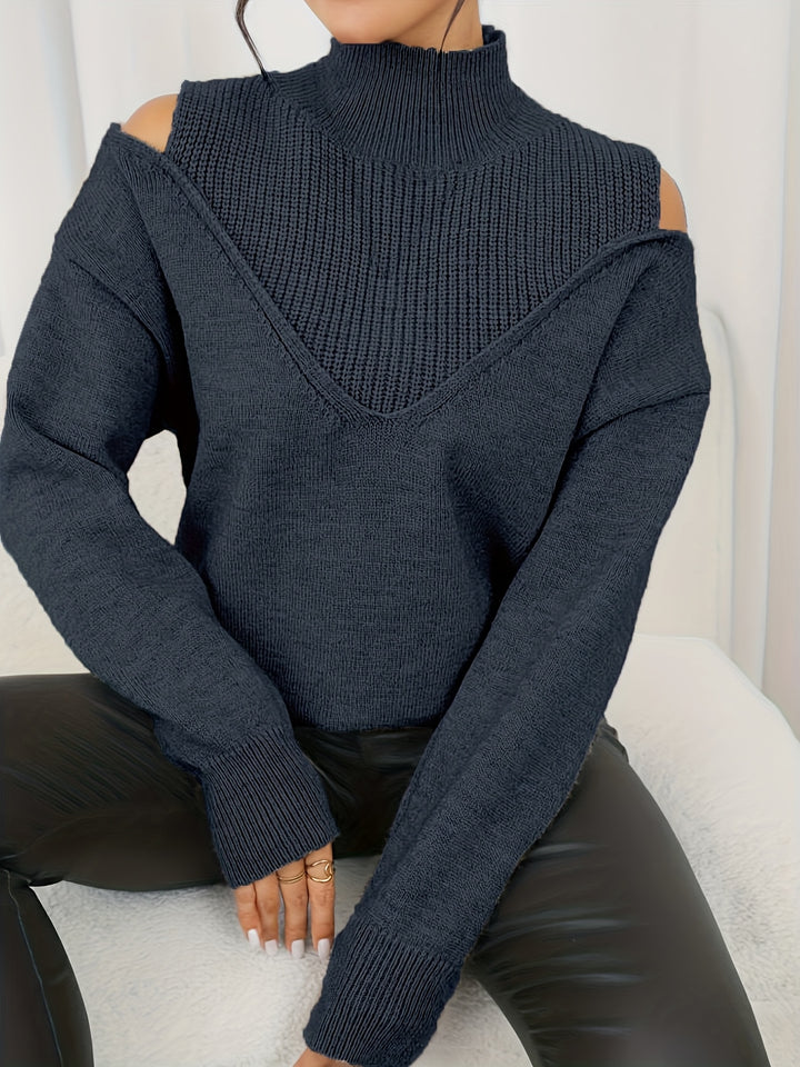 Lara | Chaise Collar Comfy Sweater