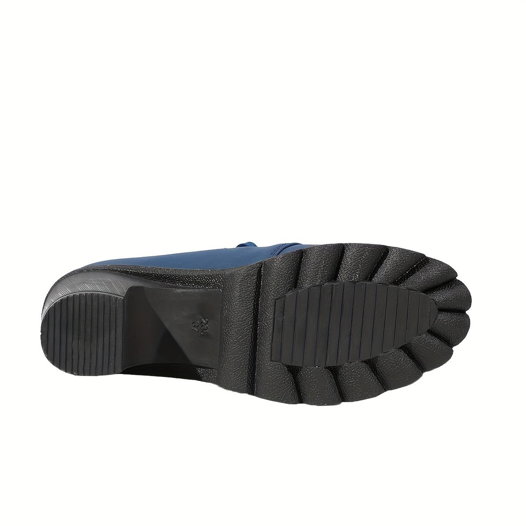 Ann - Fashionable Lace-Up Ankle Boots