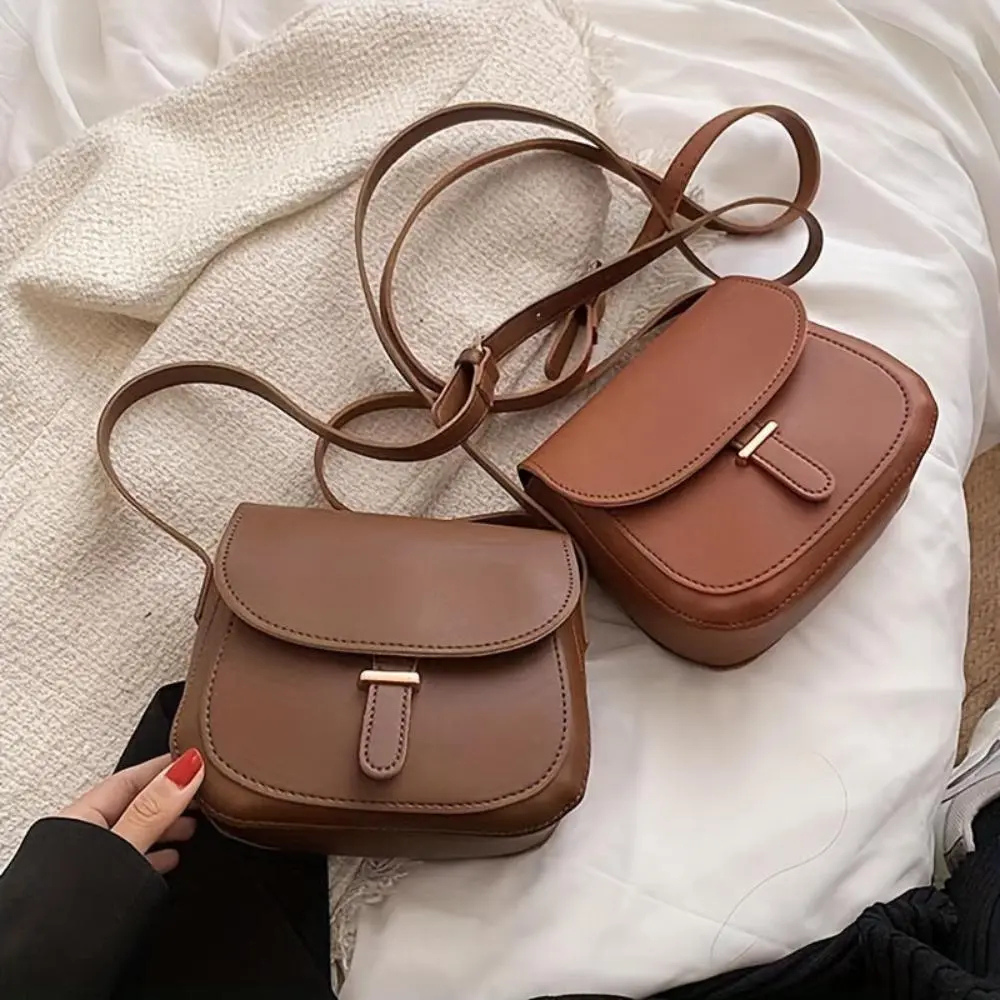 Retro Saddle Bag Crossbody Bag