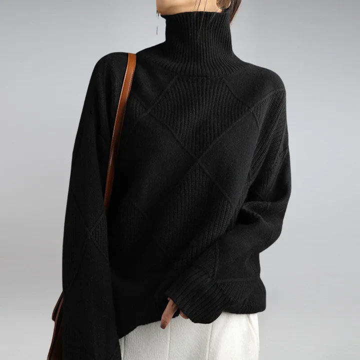 Adelle | Cashmere Turtleneck Sweater