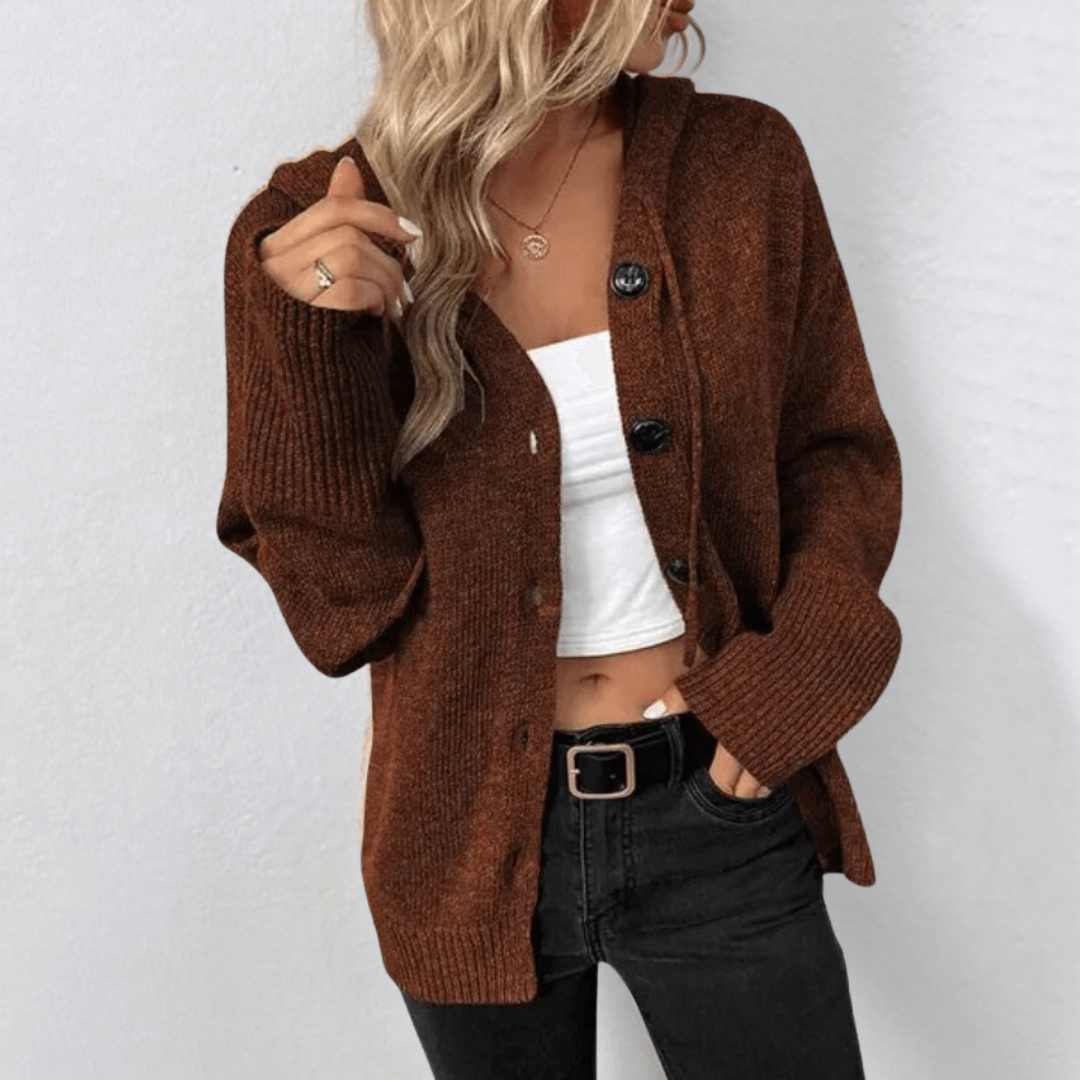 Brittan | Cardigan | with Buttons