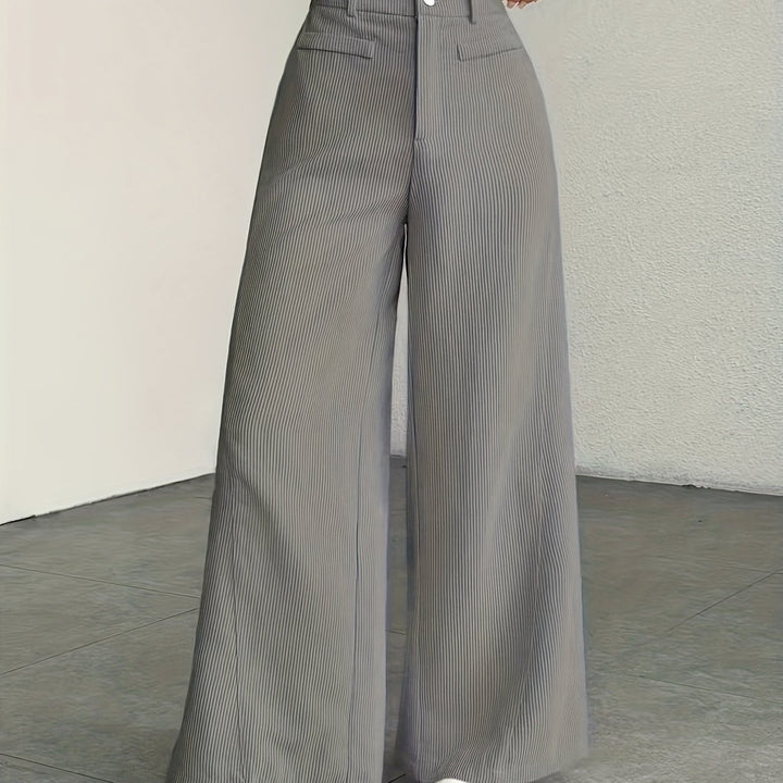 Deborah | High Waisted Wide Leg Pants