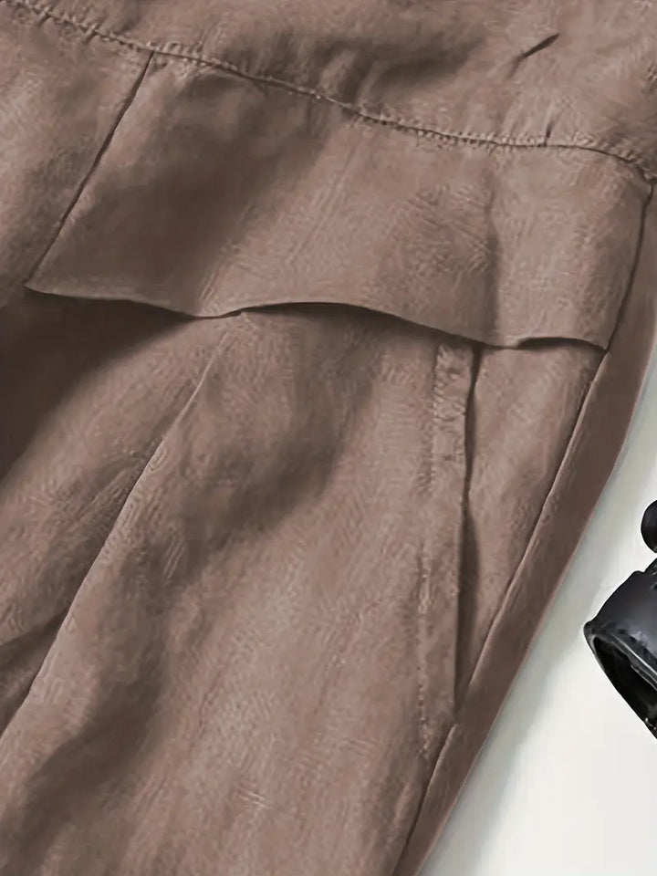 Anina | Linen Wide Leg Pant