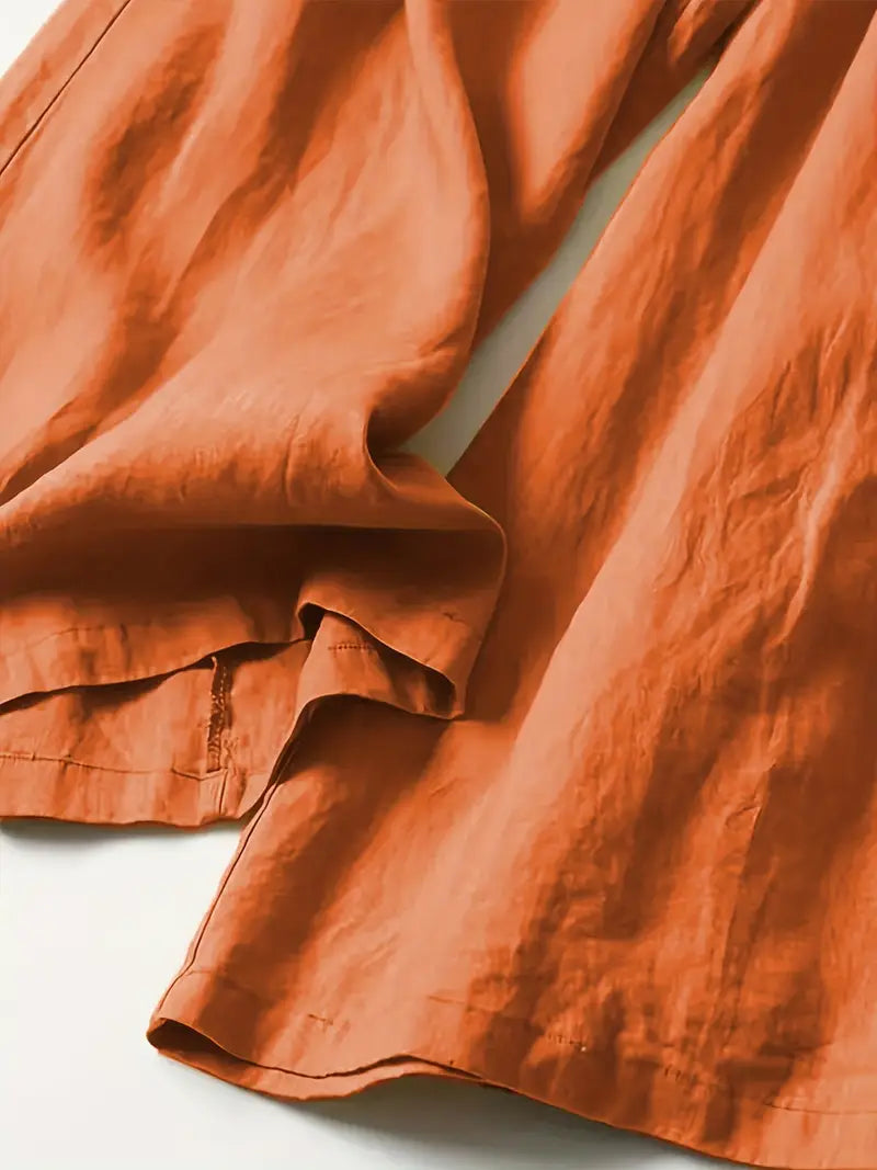 Anina | Linen Wide Leg Pant