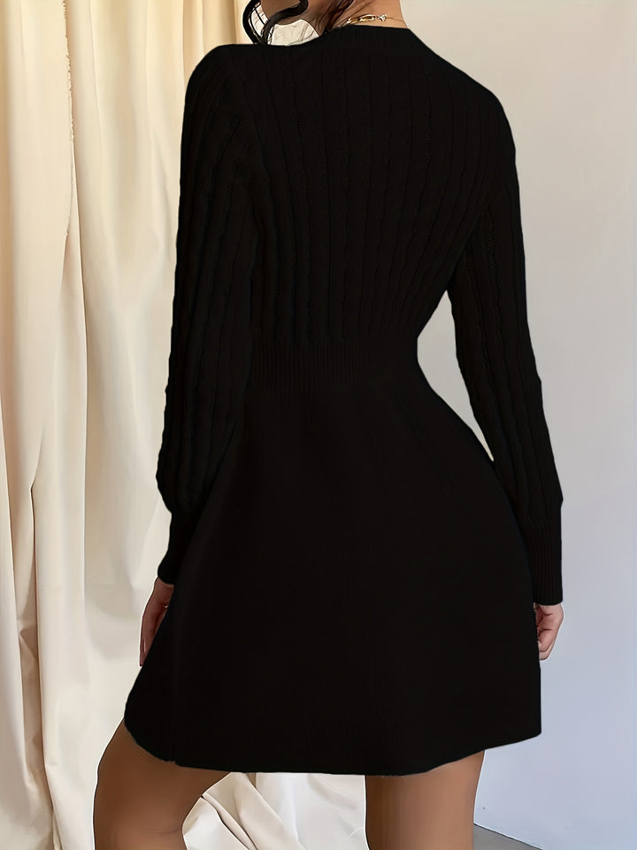 Rose | Formal Casual Sweater Dress
