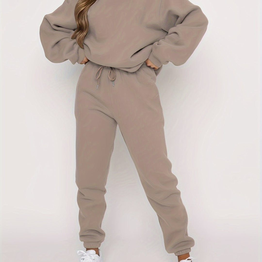 Amy | Solid Loose Fit Lounge Set