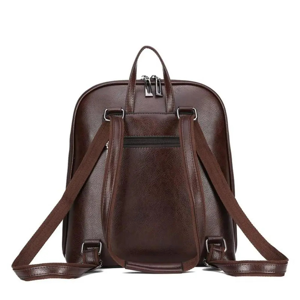 Classic Double Zipper Backpack