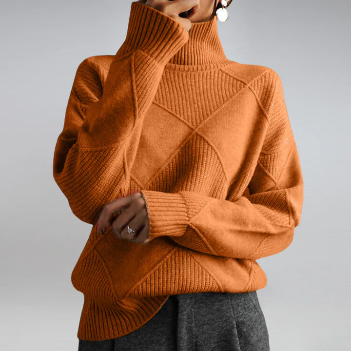 Adelle - Cashmere Turtleneck Sweater