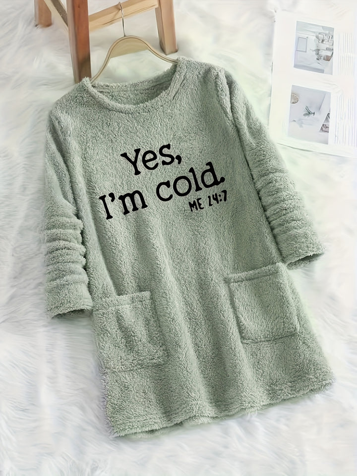 Ginny | Teddy-like Winter Dress