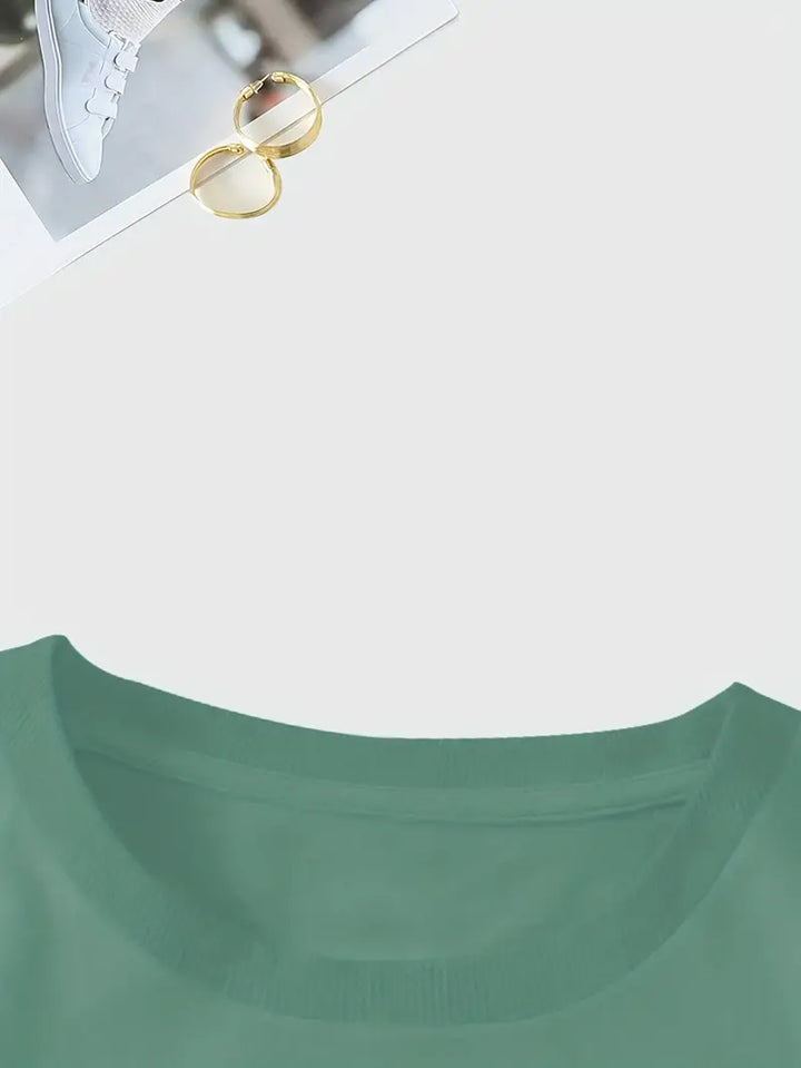 Aimilia | Elegant Short Sleeve T-Shirt With Floral Print