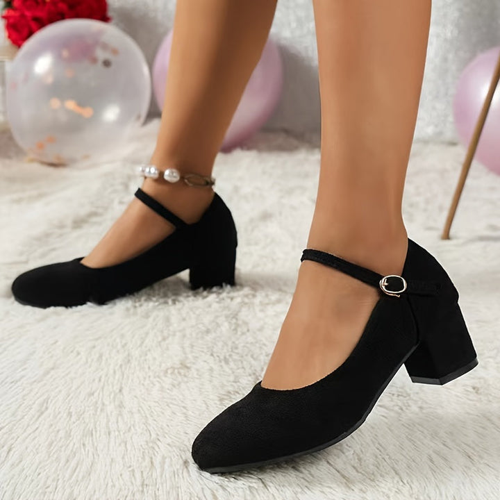 Ava - Soft Elegant Heels with stable comfort