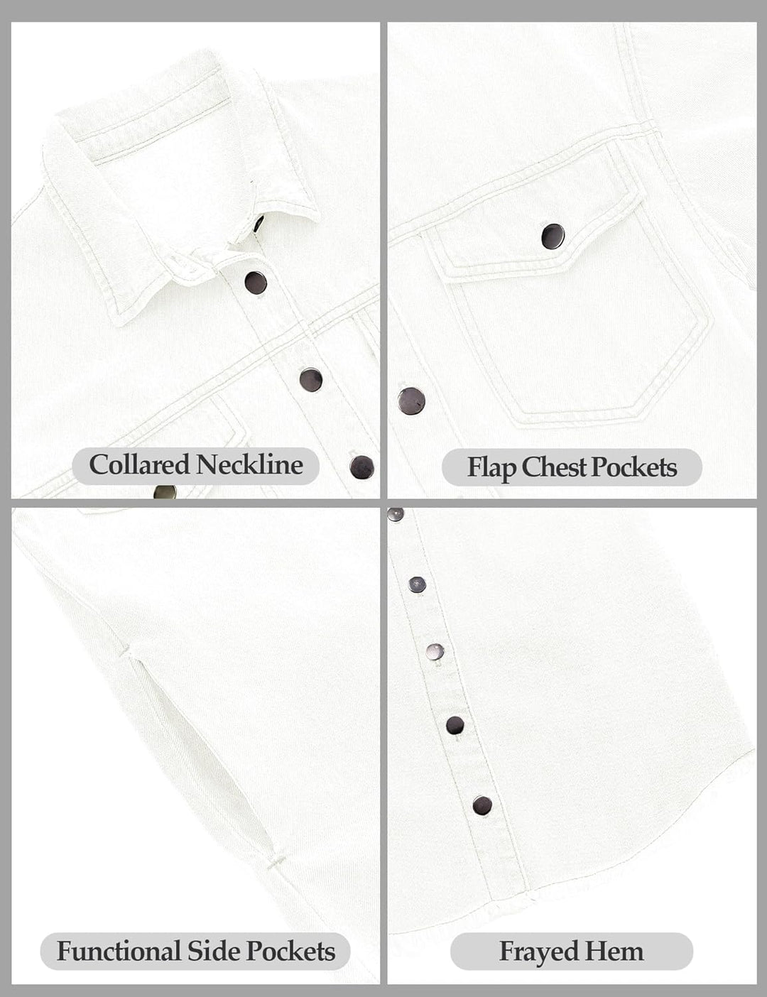 Marianne – Ripped Jean Jacket