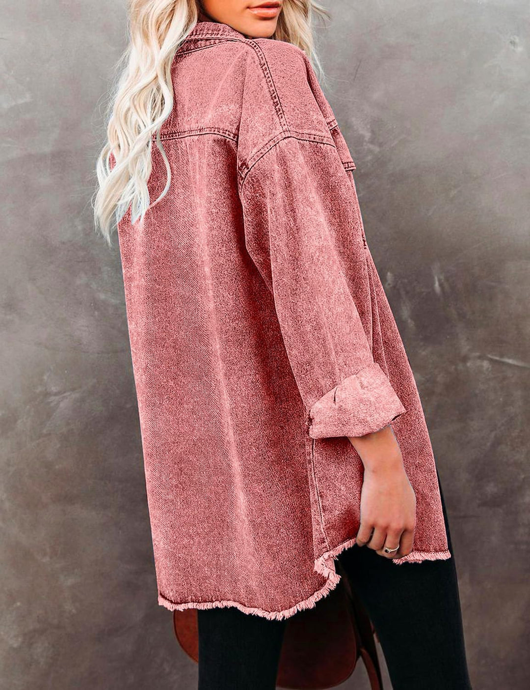 Marianne – Ripped Jean Jacket