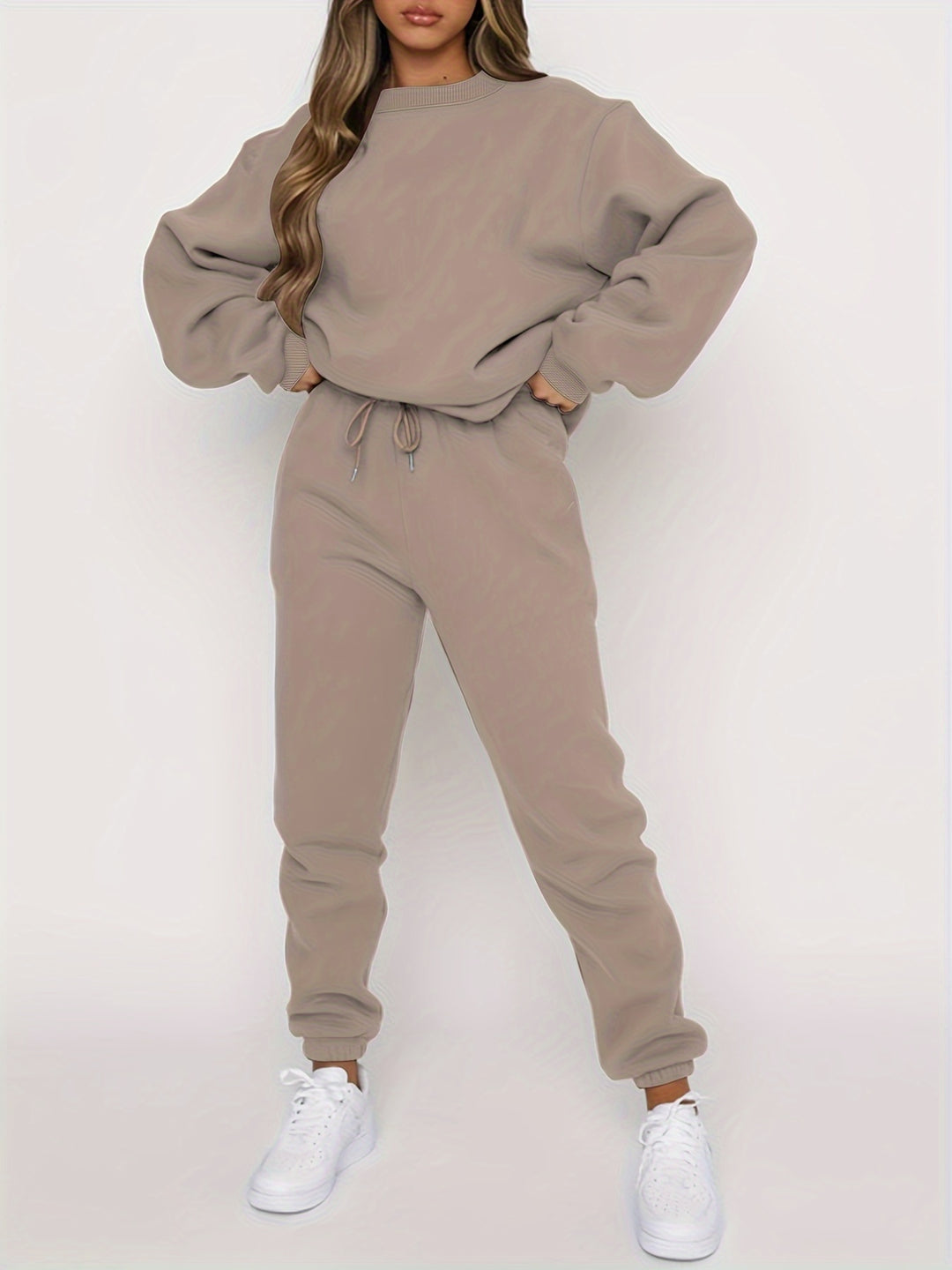 Amy | Solid Loose Fit Lounge Set
