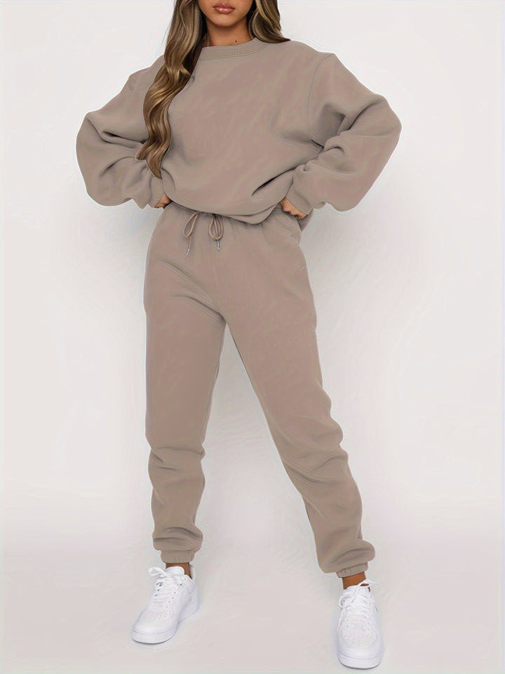 Amy | Solid Loose Fit Lounge Set