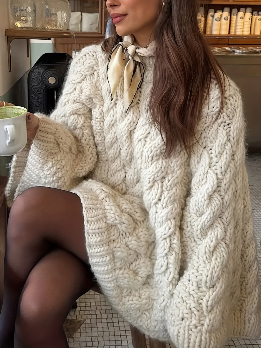 Melany | Oversized Knitted Sweater