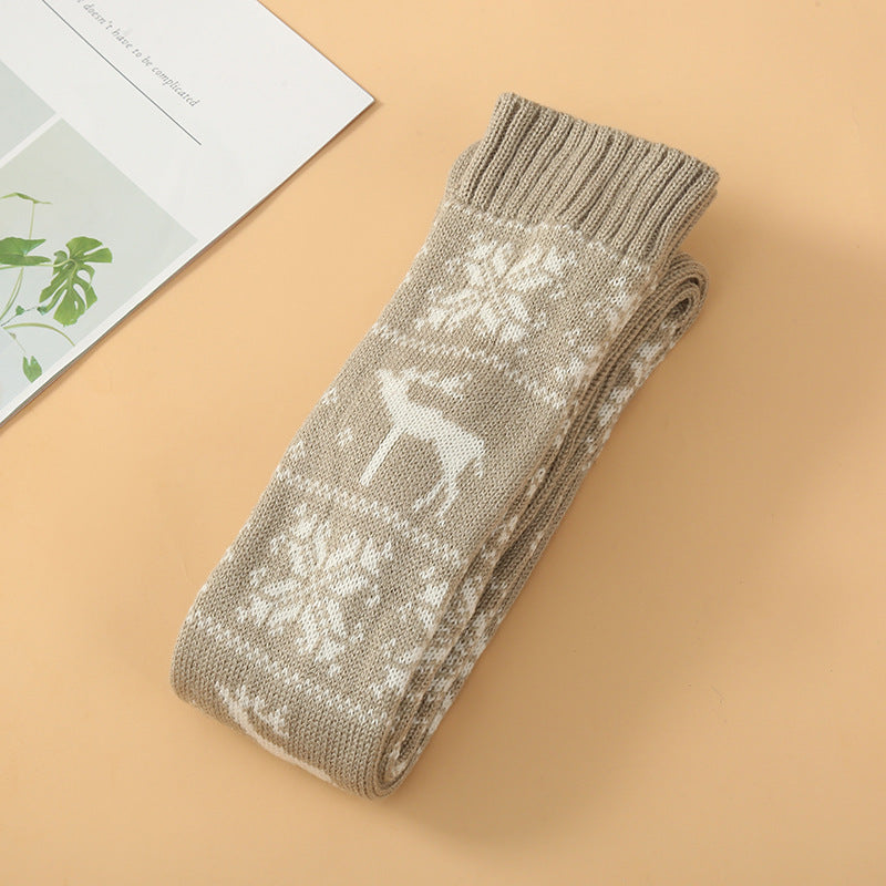 Kristyl | Reindeer Snowflake Socks