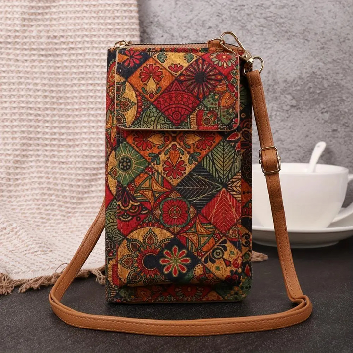 Boho Floral Crossbody Bag