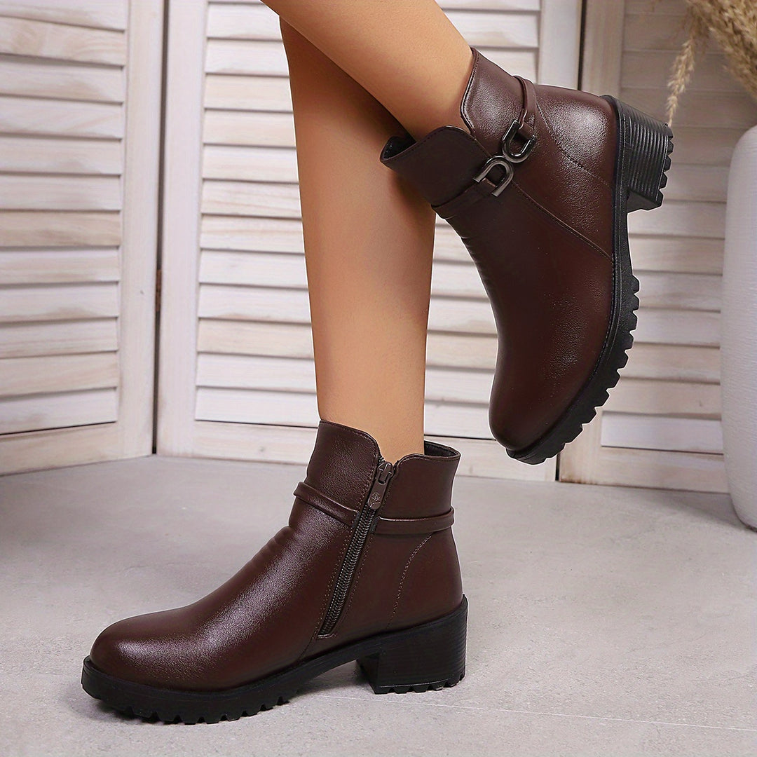 Suzanne - Winter Outdoor Ankle Boots