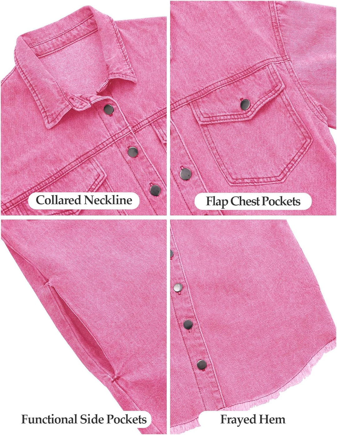 Marianne – Ripped Jean Jacket