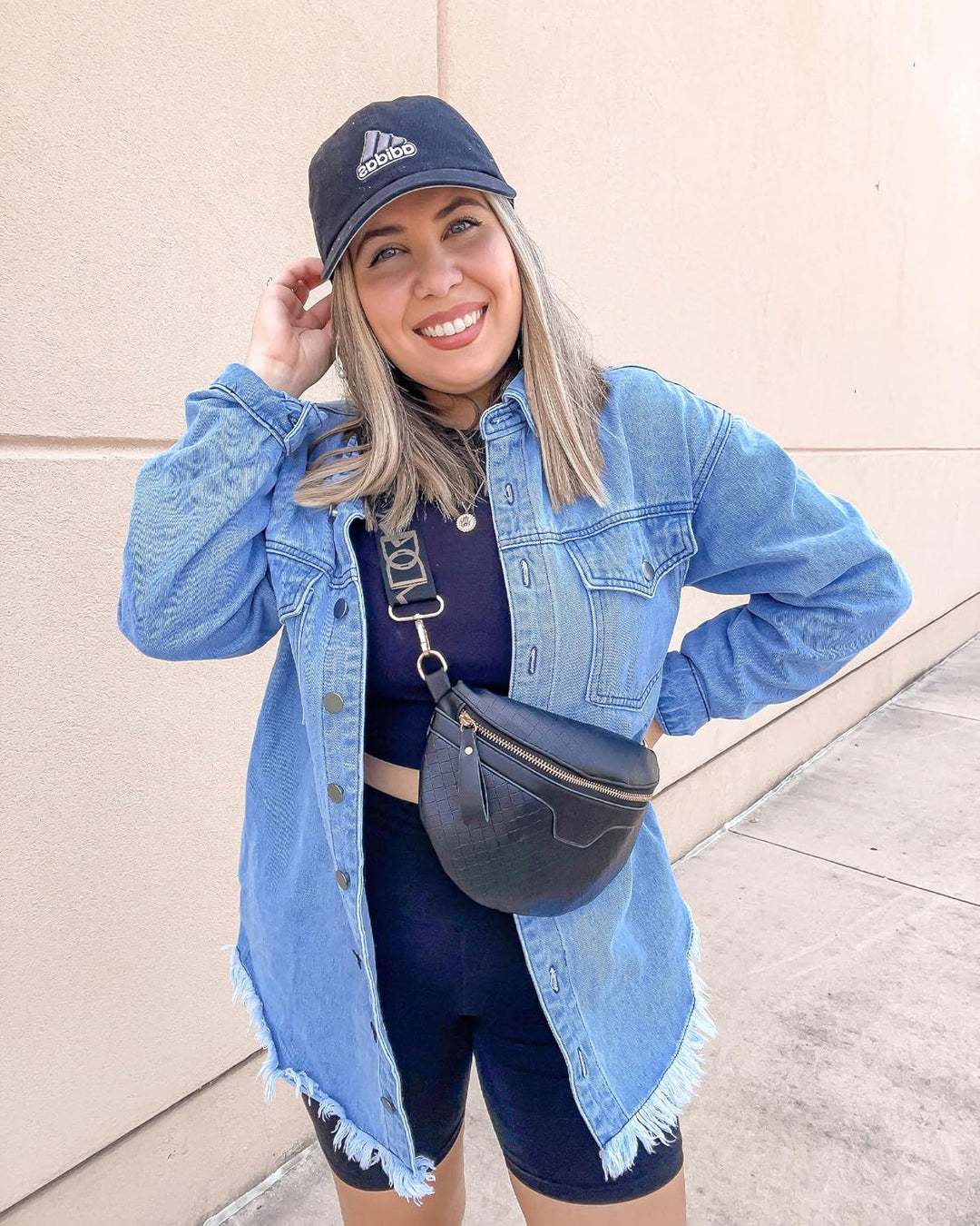 Marianne – Ripped Jean Jacket