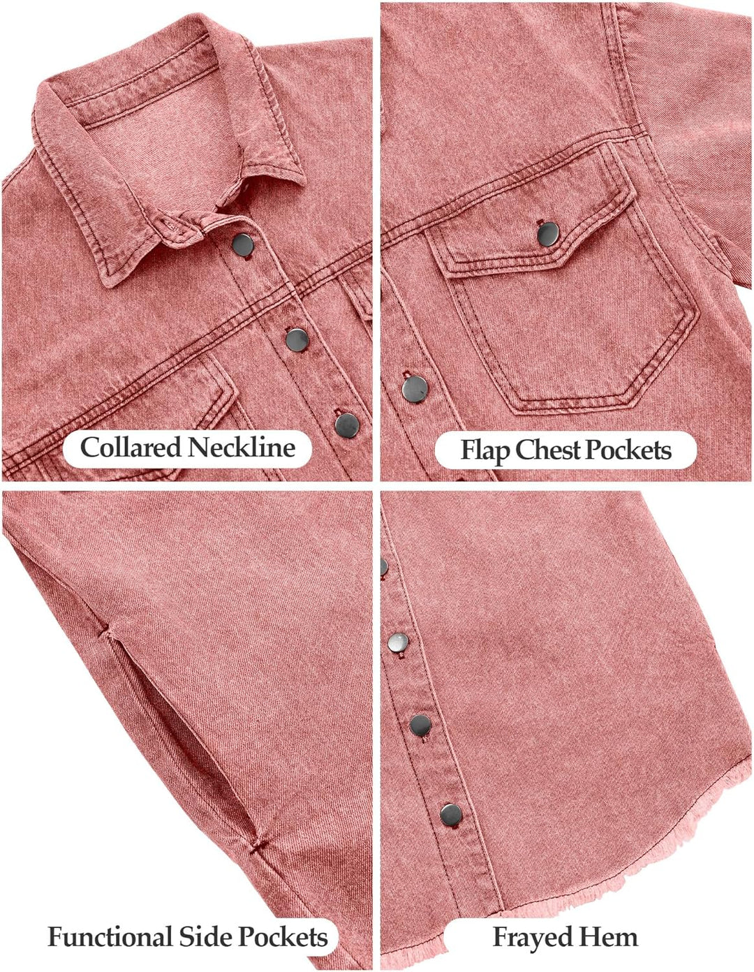 Marianne – Ripped Jean Jacket