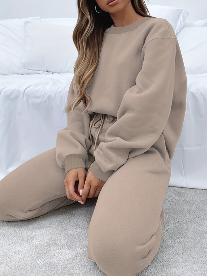 Amy | Solid Loose Fit Lounge Set