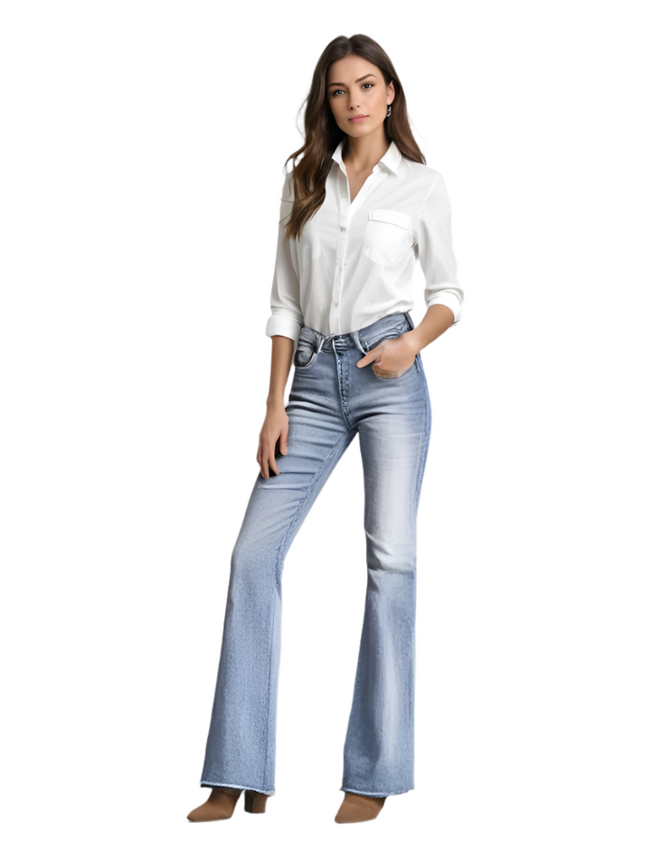 Birgitta - Comfortable Flared Jeans