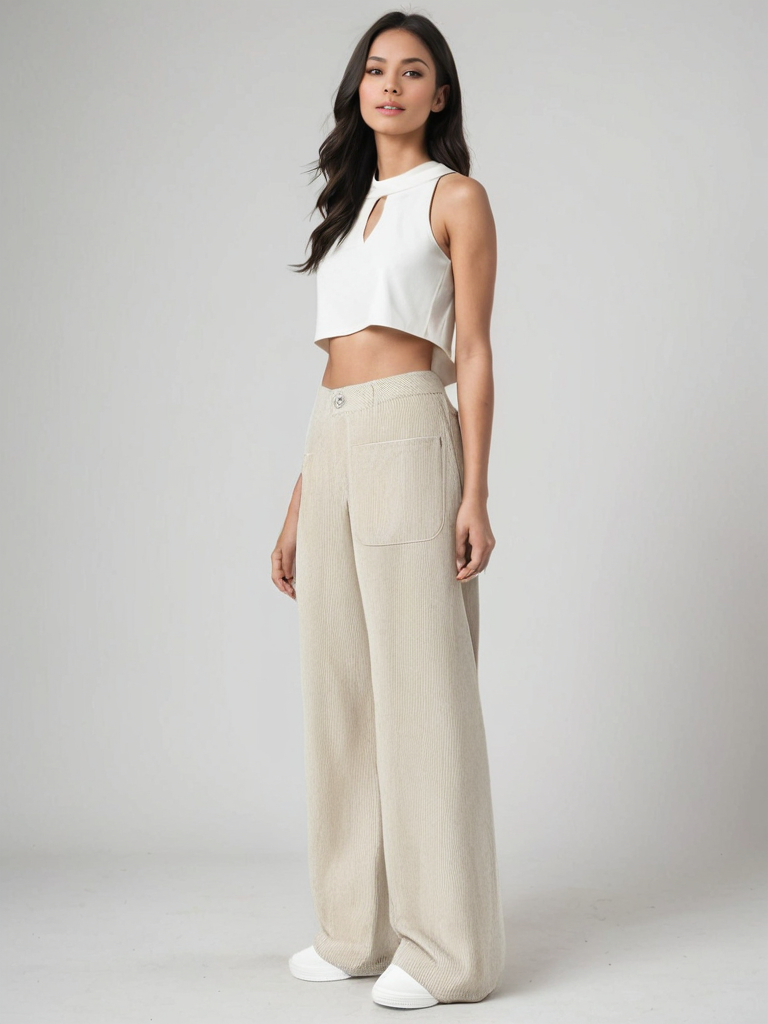 Tina™ Wide Cord Pants