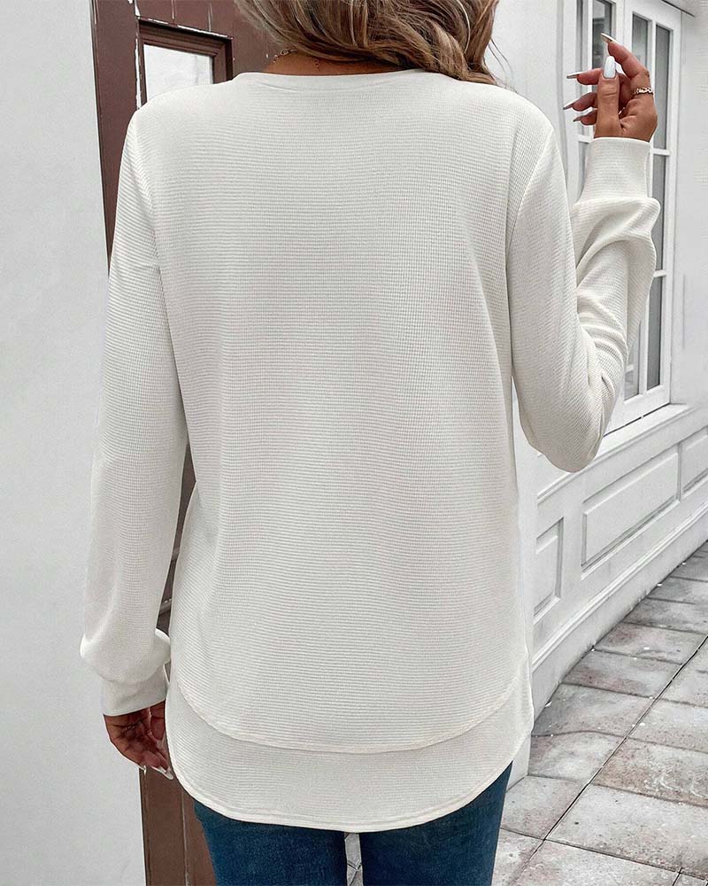 Alisa – Casual Long Sleeve Top