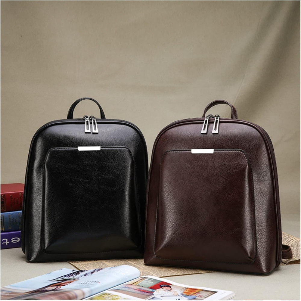 Classic Double Zipper Backpack