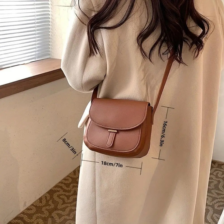 Retro Saddle Bag Crossbody Bag