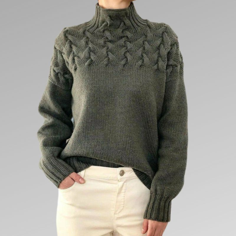 Eva | Women's Cable Knit Sweater