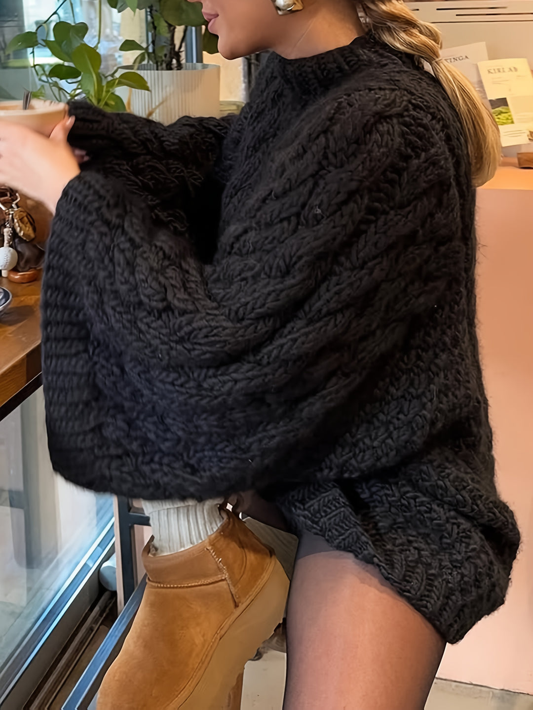 Melany | Oversized Knitted Sweater