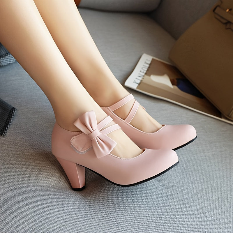 Annick - Cute Bowtie Heels