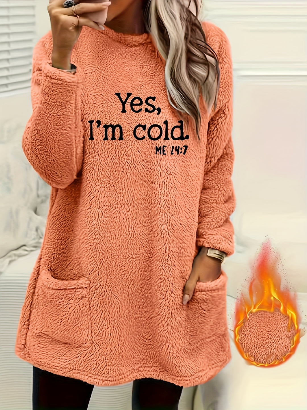 Ginny | Teddy-like Winter Dress