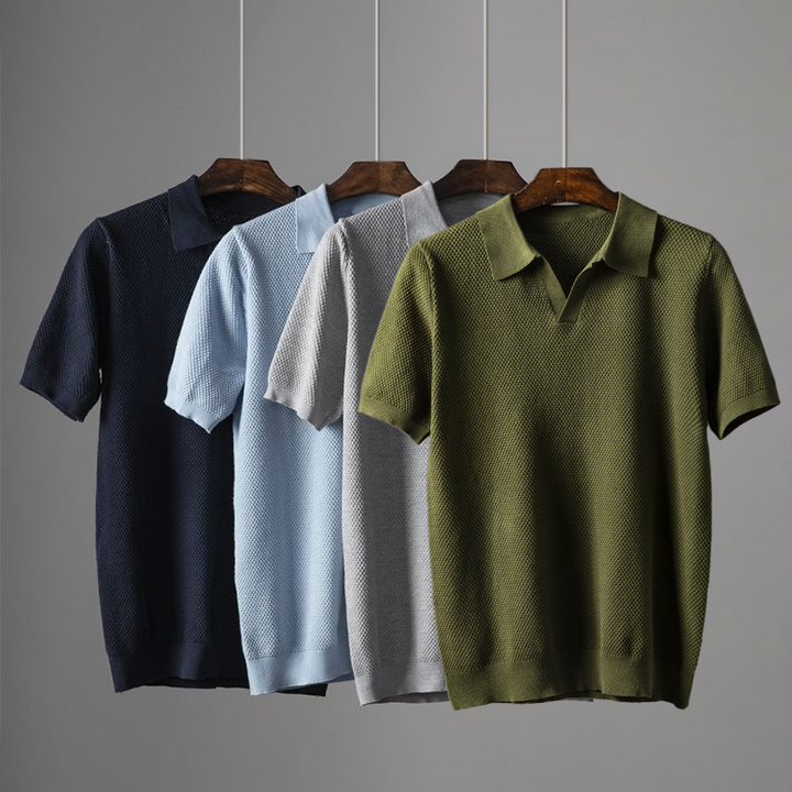 Patrick – Stylish Short Sleeve Polo Shirt