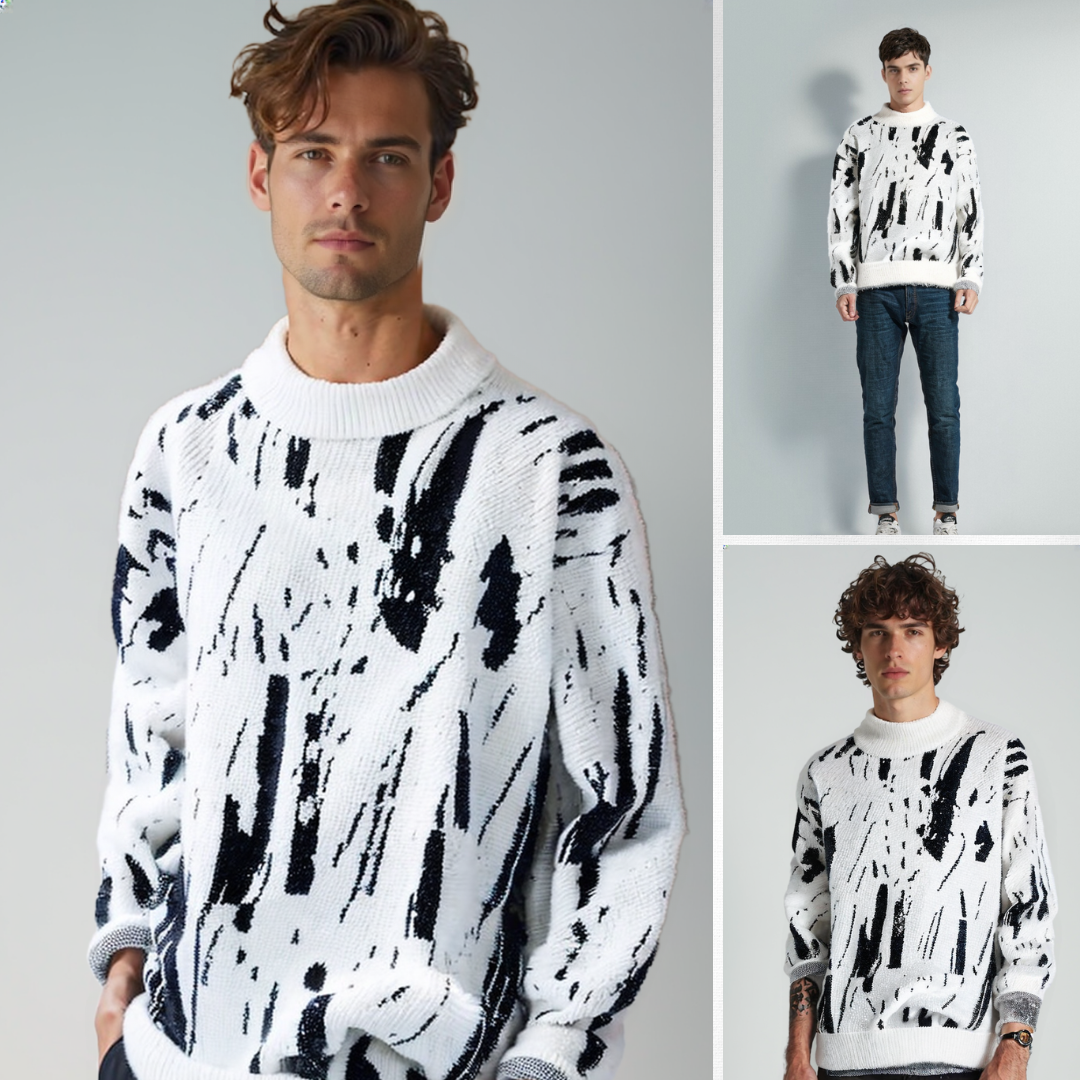 Axel - Cozy Graphic Sweater