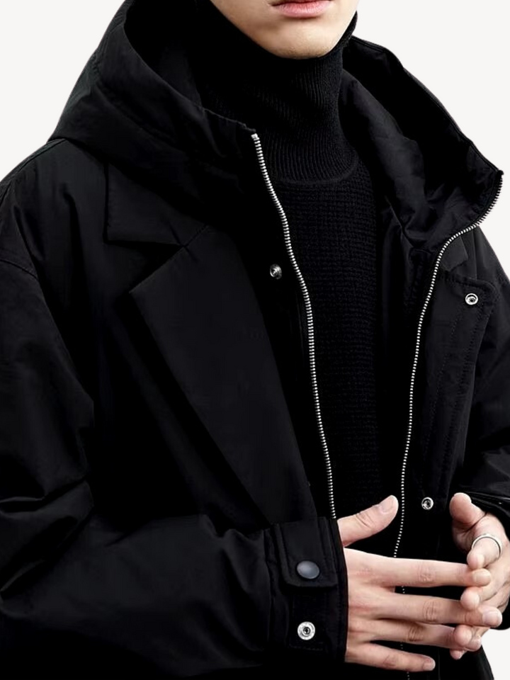 Marcus - Classic Hooded Trench Coat