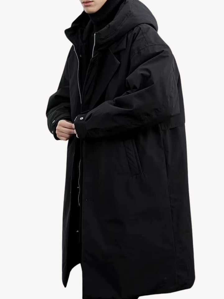 Marcus - Classic Hooded Trench Coat