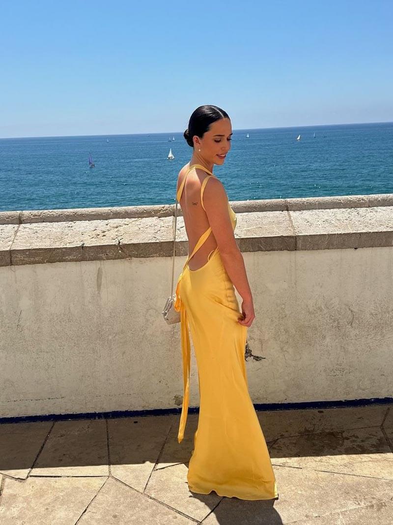 Vera | Sleek Backless Maxi Dress