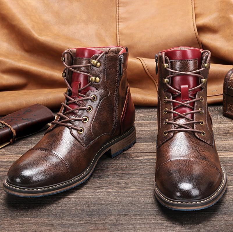 Nathan | Leather Oxford Boots