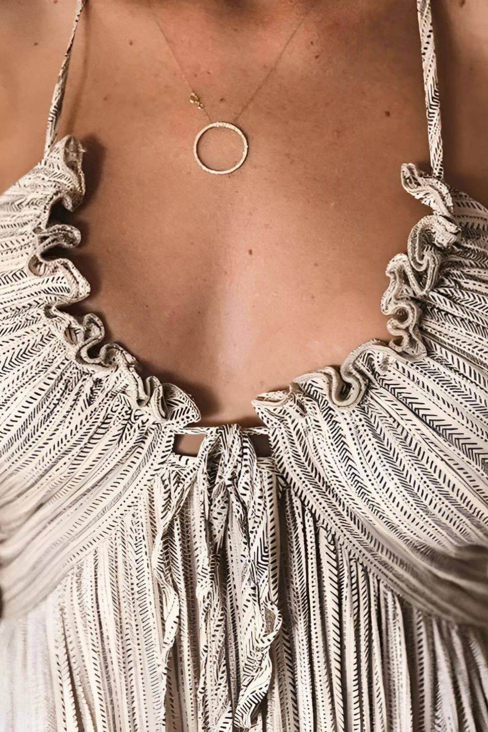 Elise | Chic Pleated Maxi Dress