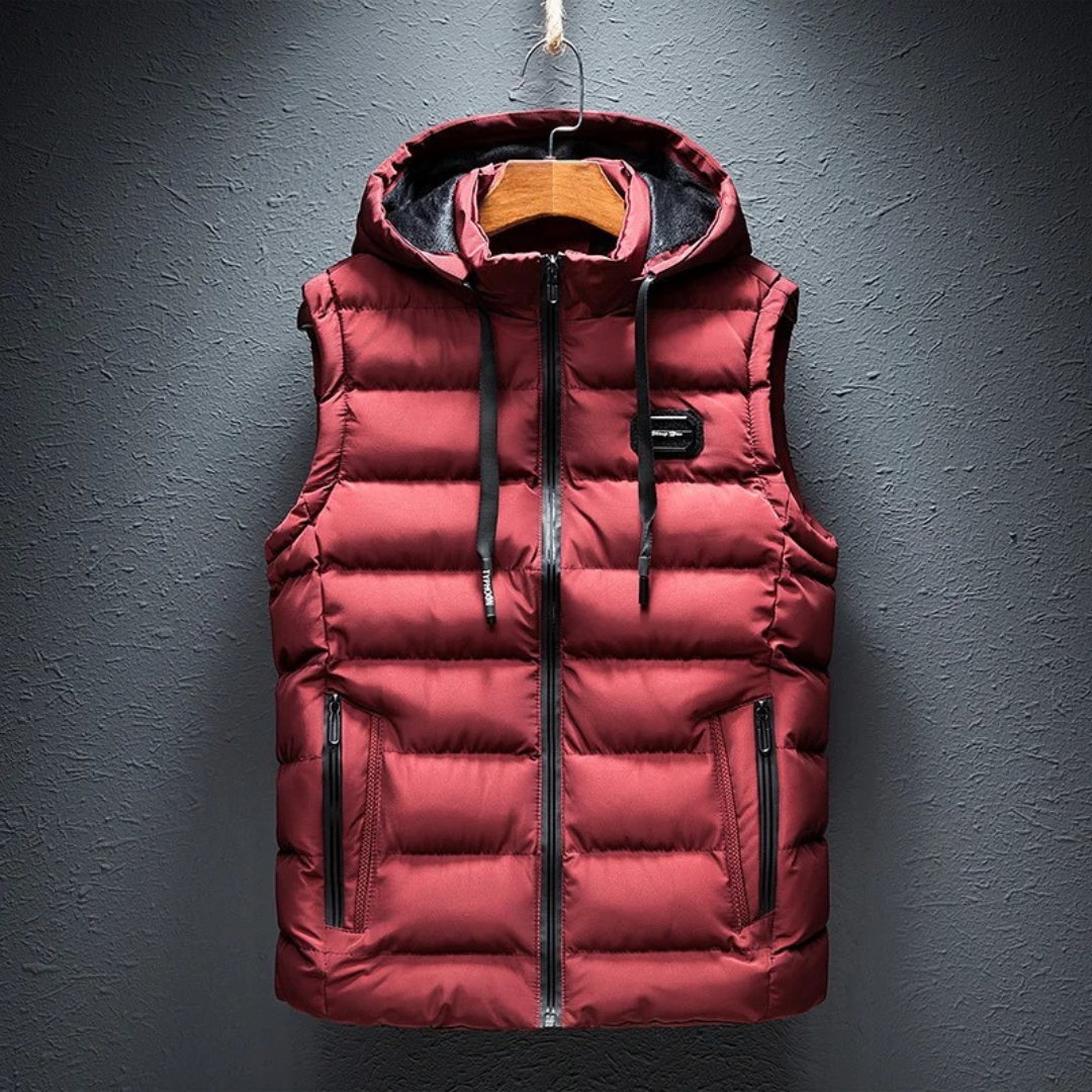 Ivan - Padded Hooded Vest