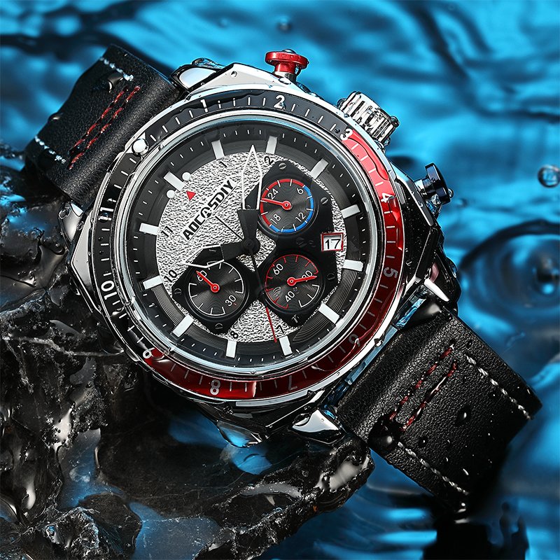 Luxury Waterproof Chronograph Sport Quartz Watch