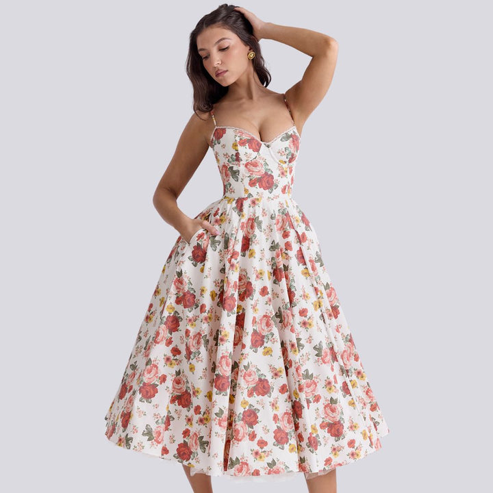 Kira - Elegantes Maxi Dress